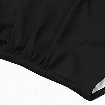 Cutout High Waisted One Piece Swimsuits