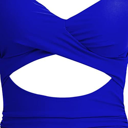 Cutout High Waisted One Piece Swimsuits