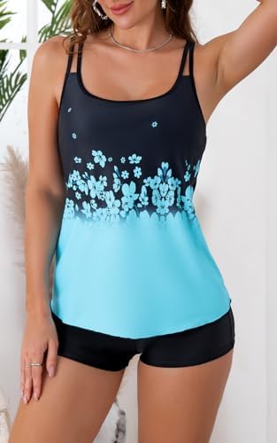 Tummy Control Long Torso Tankini Swimsuits