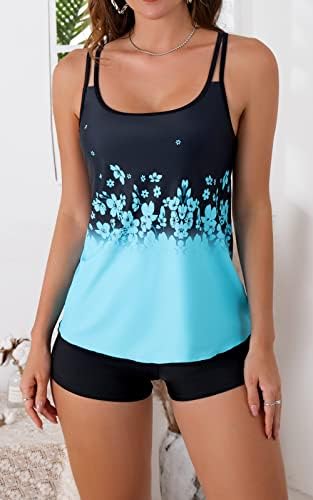 Tummy Control Long Torso Tankini Swimsuits