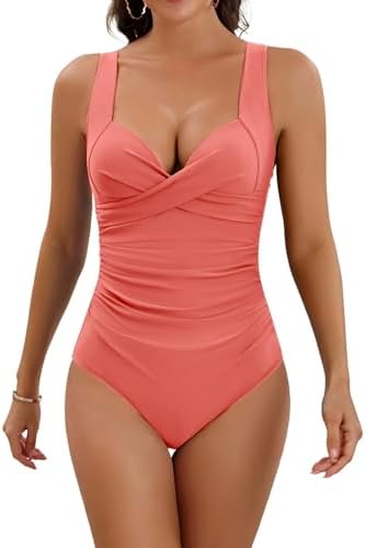 Tummy Control Push Up One Piece Swimsuit